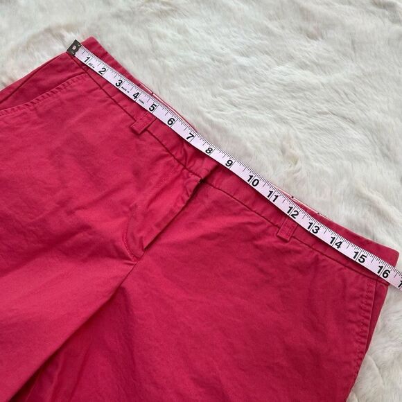 Tommy Hilfiger Bermuda Chino Shorts Nantucket Red Classic Preppy size 10 - Picture 11 of 12